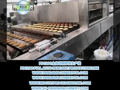 PD1200 vollautomatische Pfannkuchen-Produktionslinie